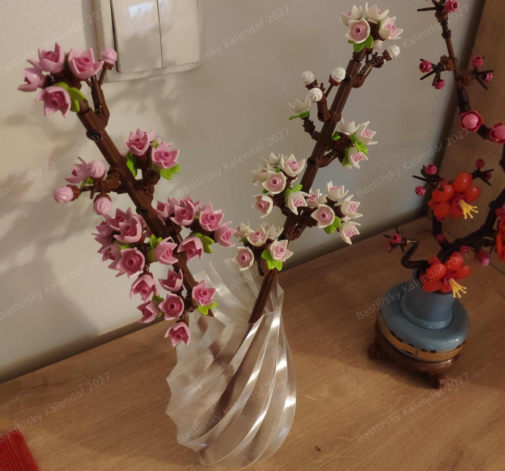 Lego with vase